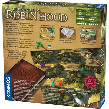 The Adventures of Robin Hood škatla zadnja