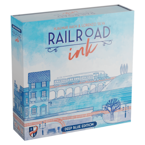 Railroad Ink Deep Blue škatla
