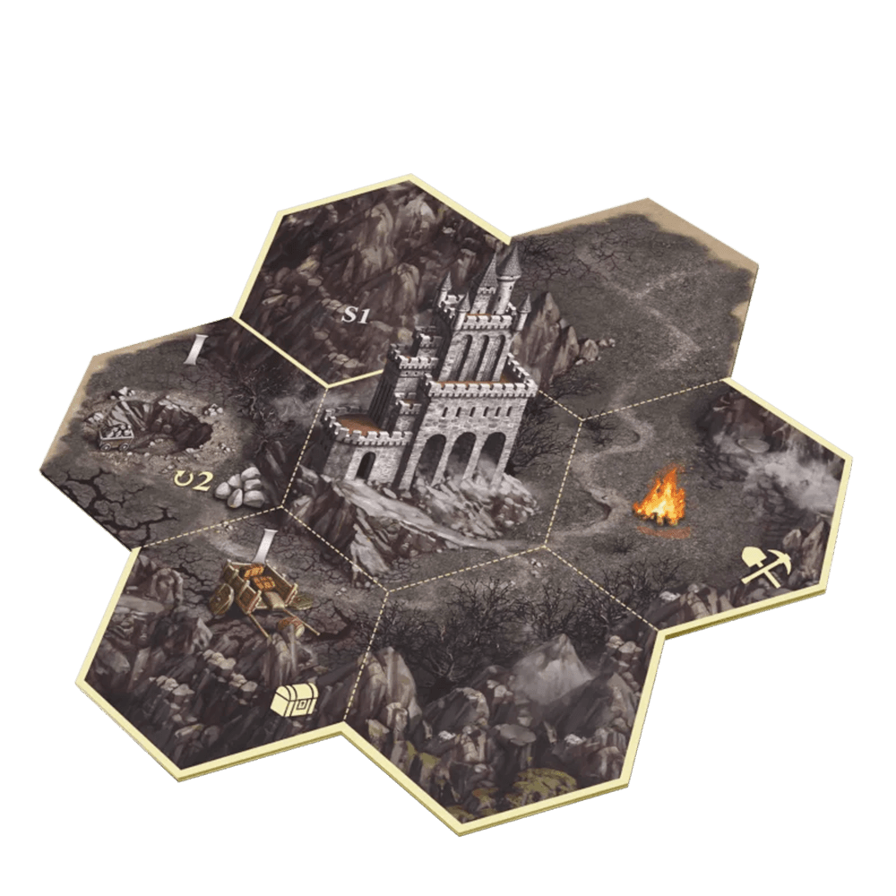 Heroes of Might and Magic III The Board Game igralno polje