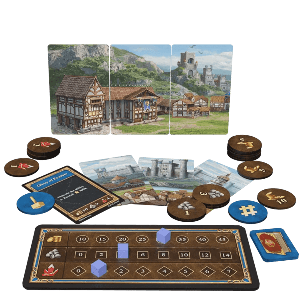 Heroes of Might and Magic III The Board Game komponente