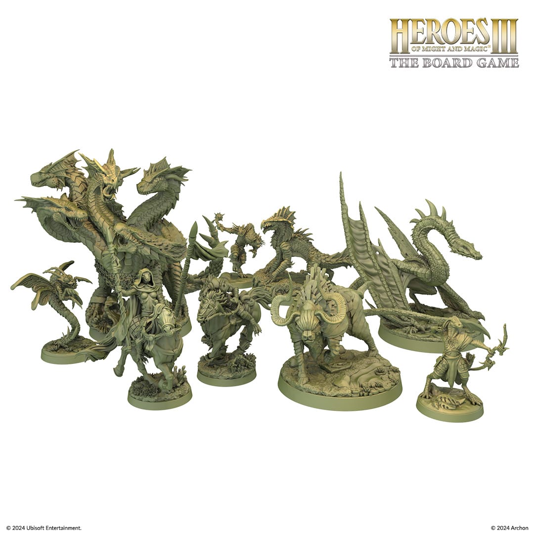 Heroes of Might & Magic III: The Board Game Fortress Expansion miniature