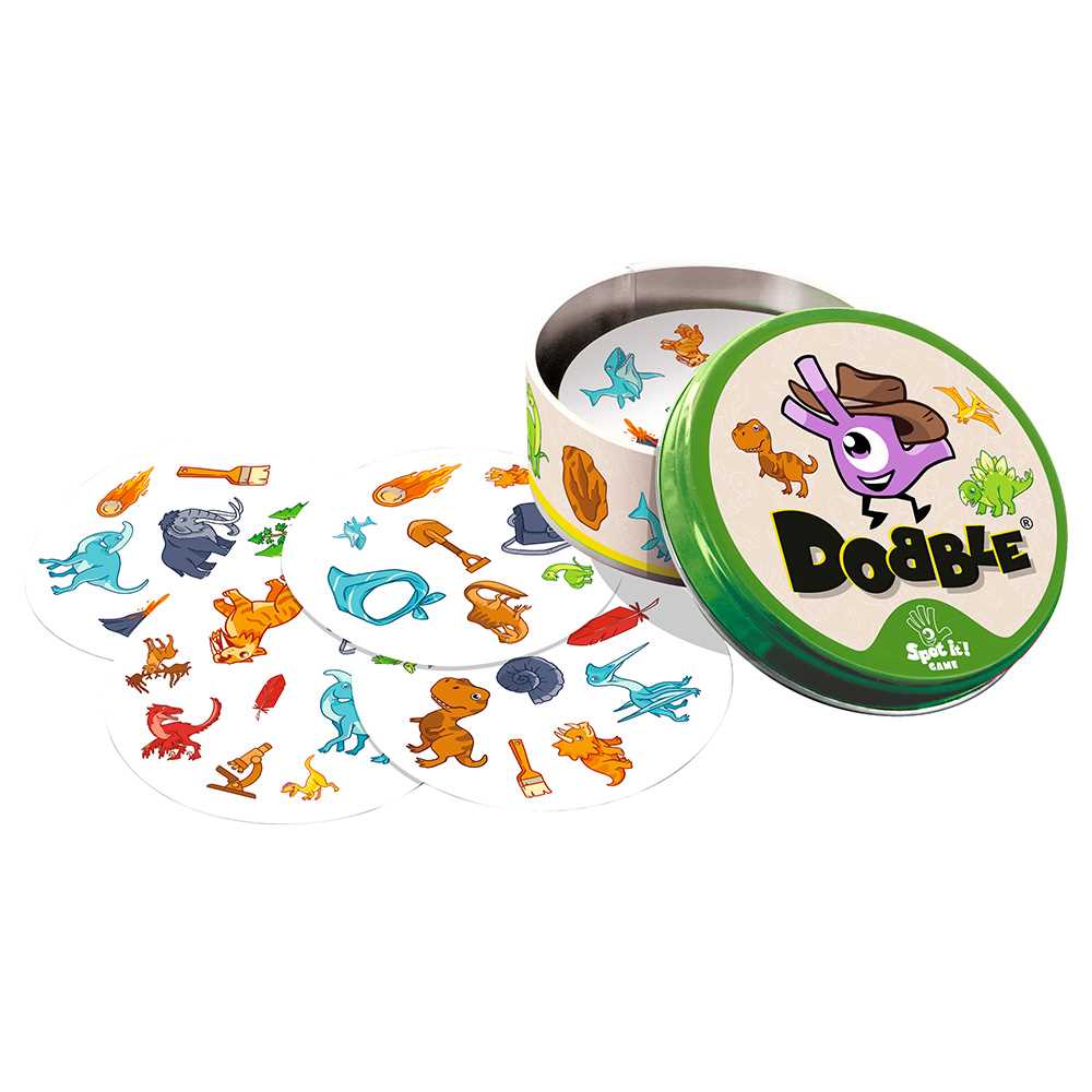 Dobble dinozavri družabna igra kartice
