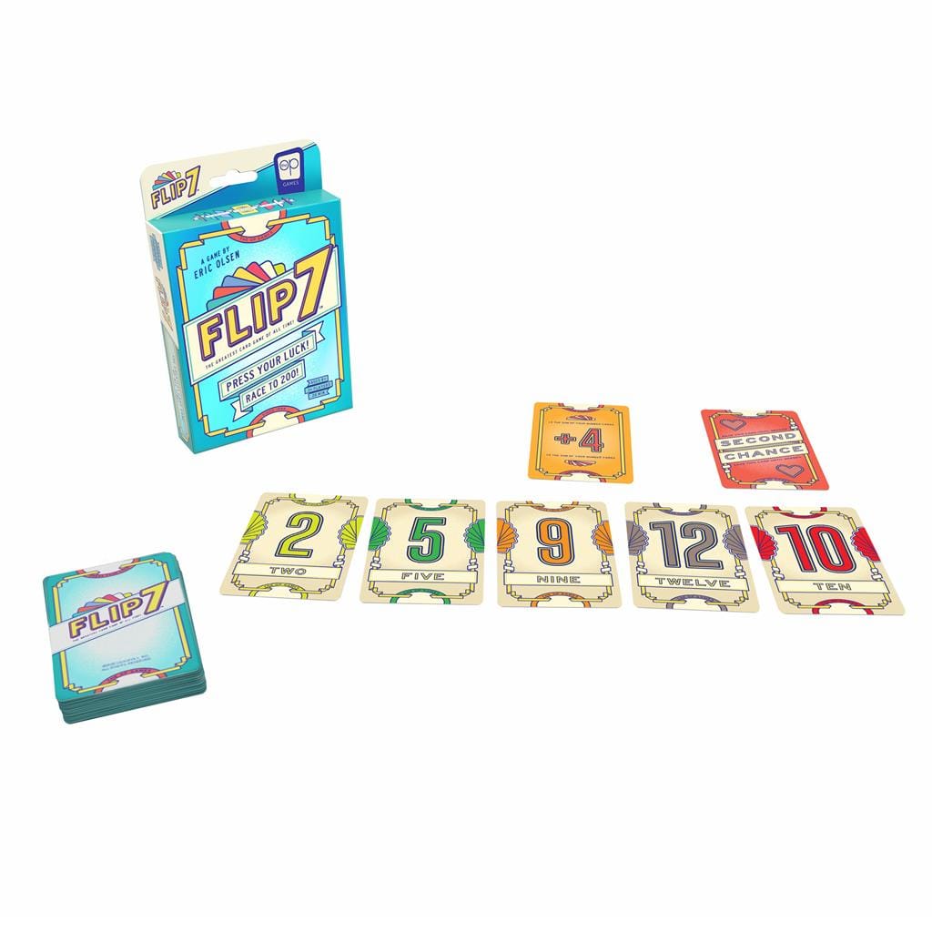 Flip 7 družabna igra karte