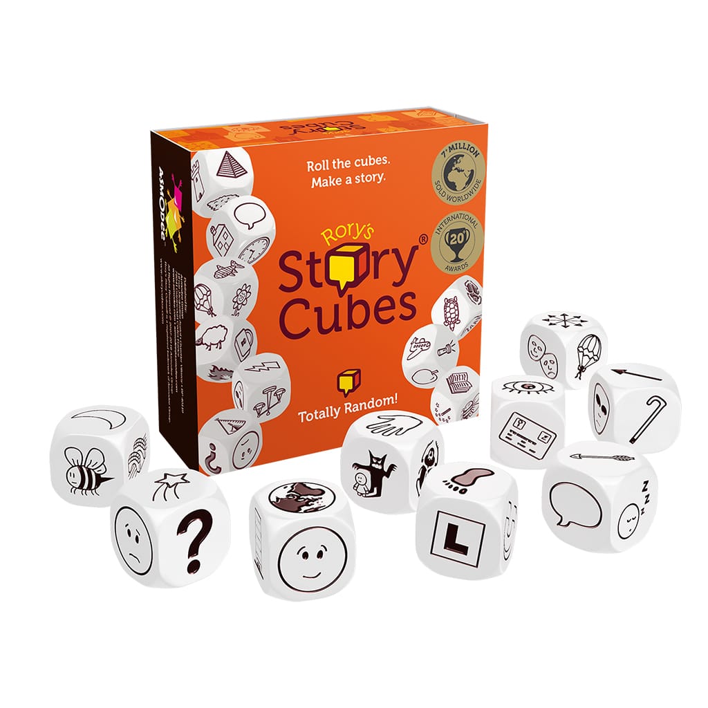 Rorys Story Cubes Classic družabna igra vsebina