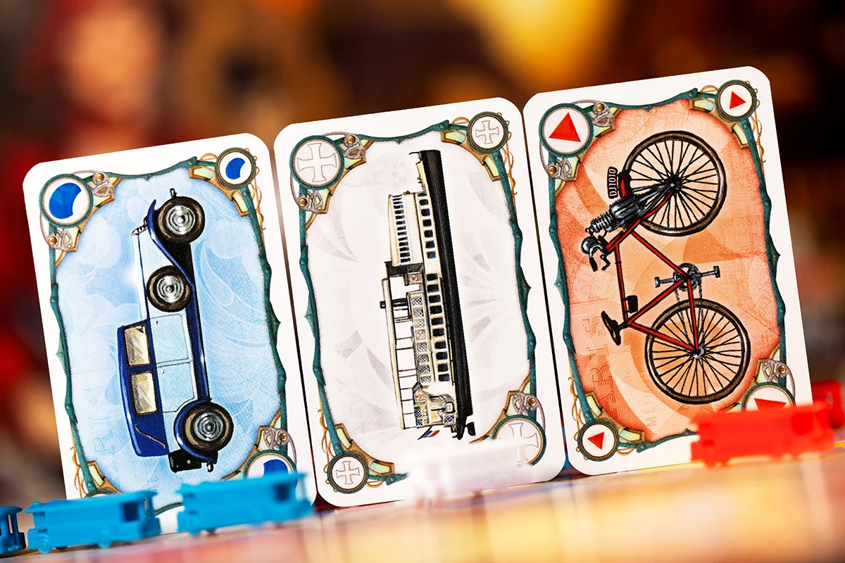 Ticket to Ride Paris družabna igra karte