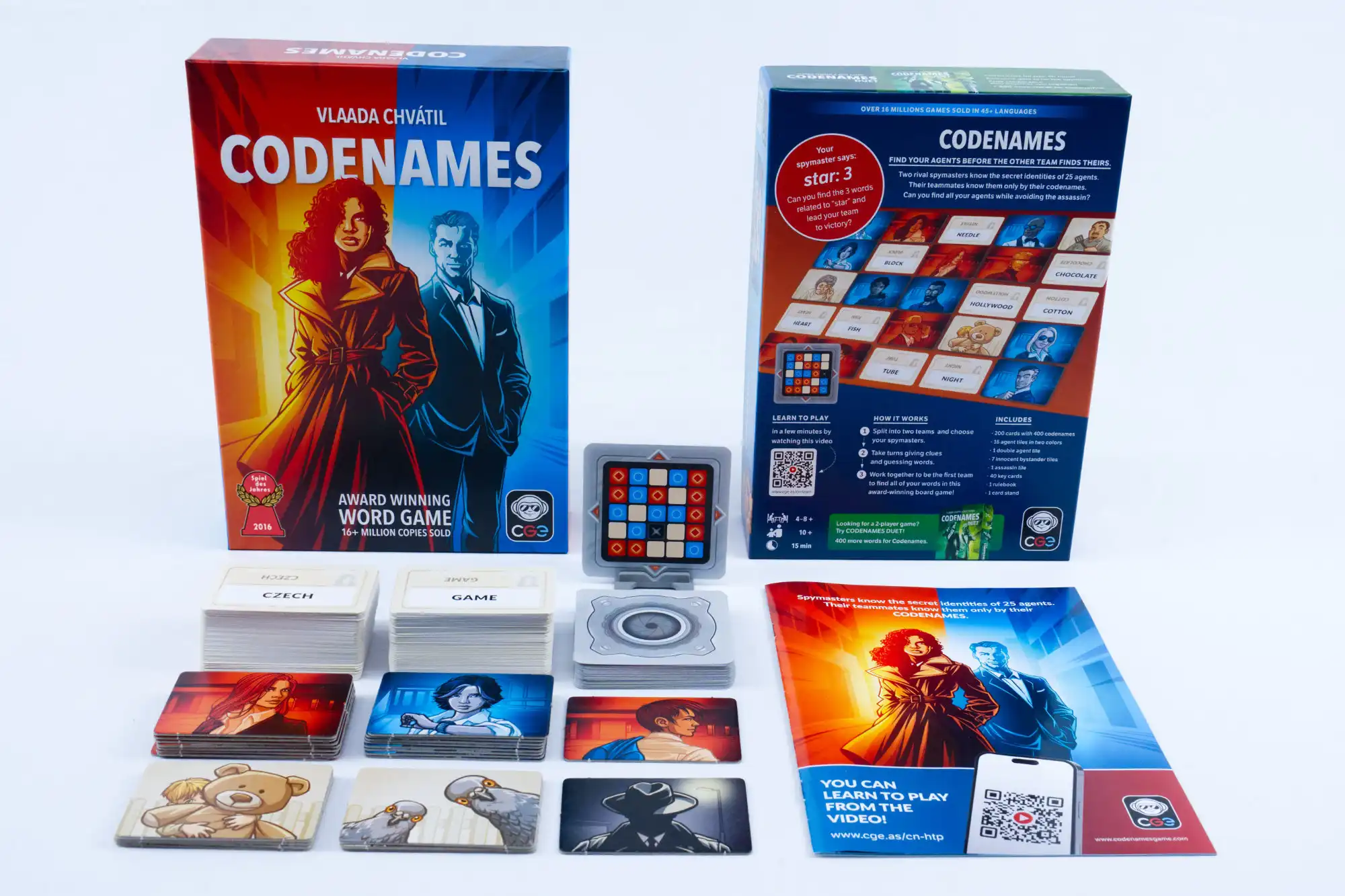 Codenames družabna igra vsebina