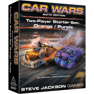 Car Wars 2 Player Wars Orange Purple družabna igra