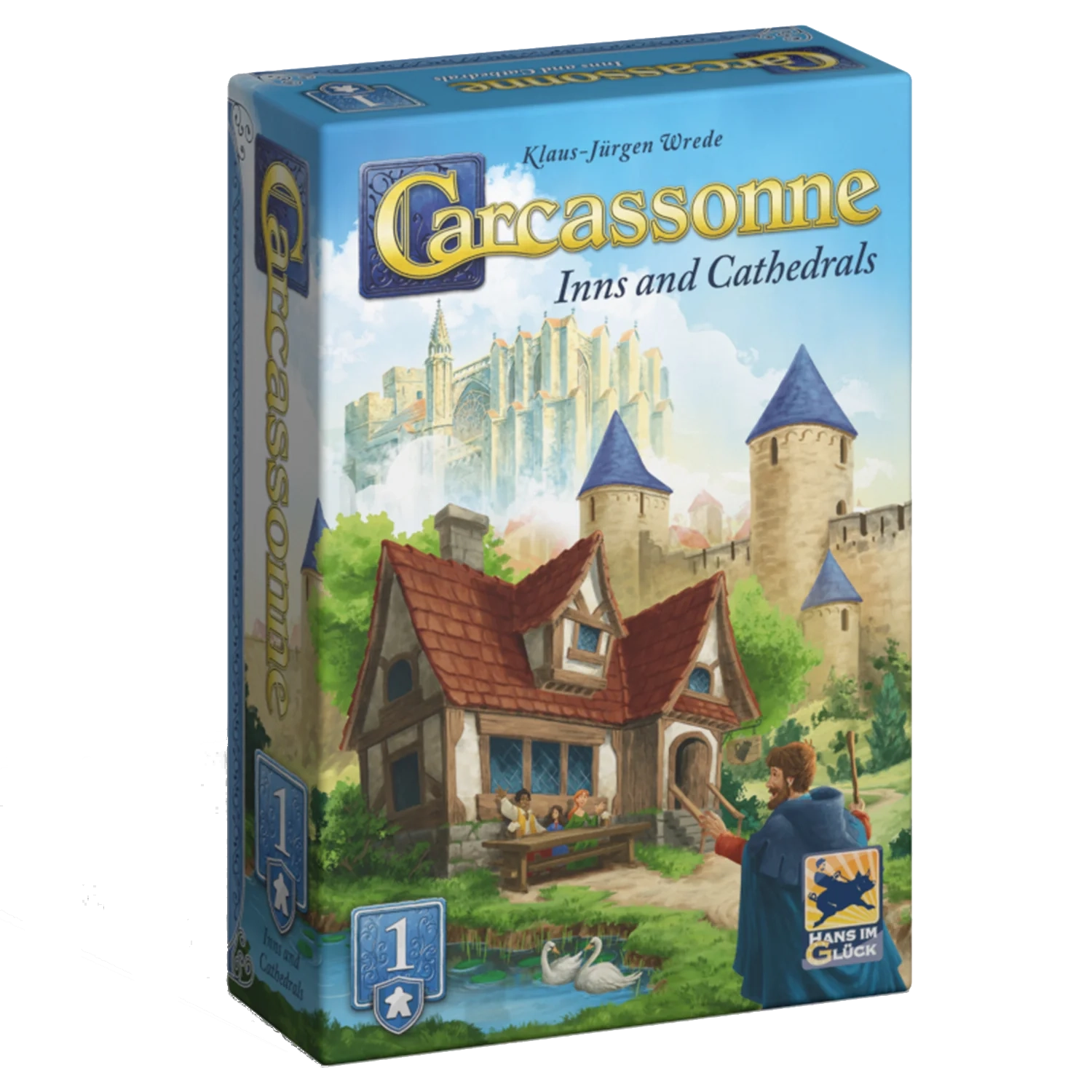 Carcassonne - Inns & Cathedrals družabna igra