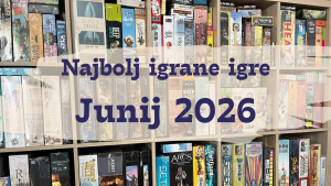 Najbolj igrane igre Junij 2026