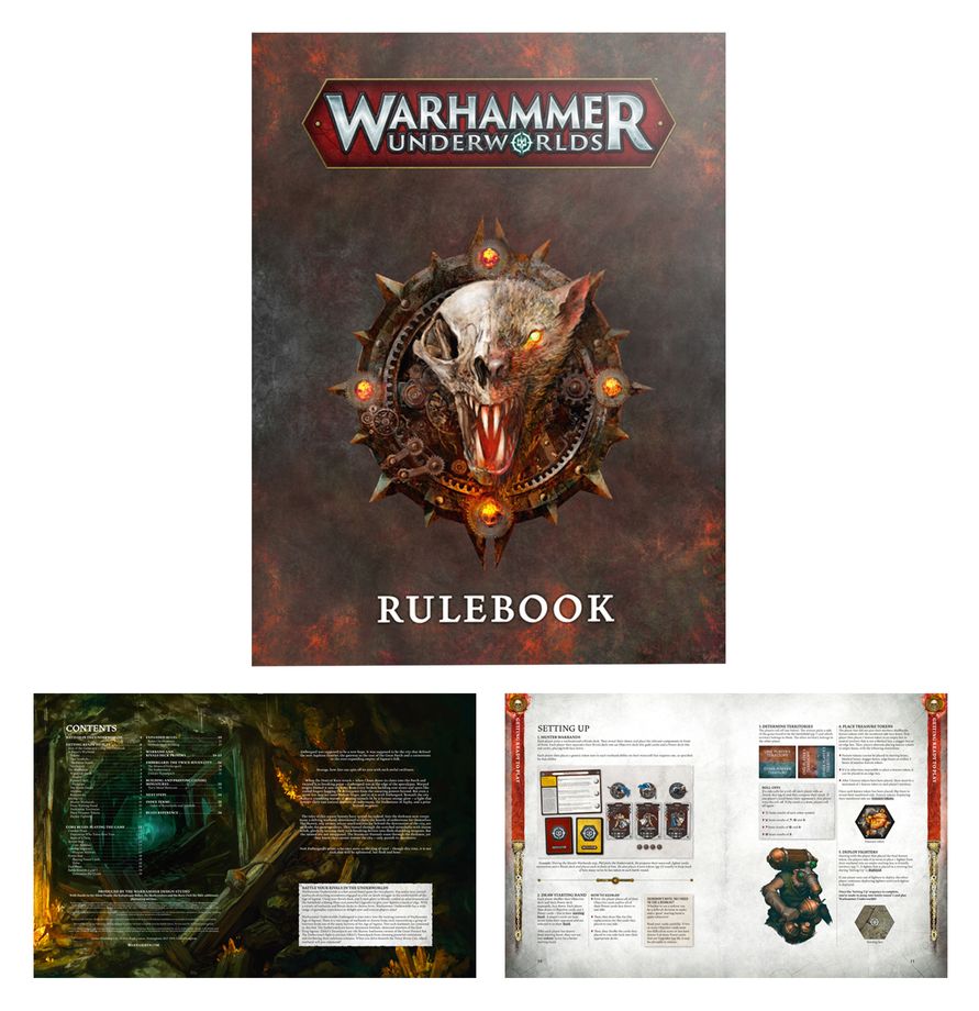 Warhammer Underworlds - Embergard družabna igra navodila