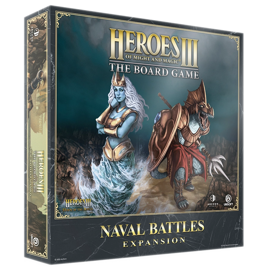 Heroes of Might and Magic 3 The Board Game Naval Battles Expansion družabna igra