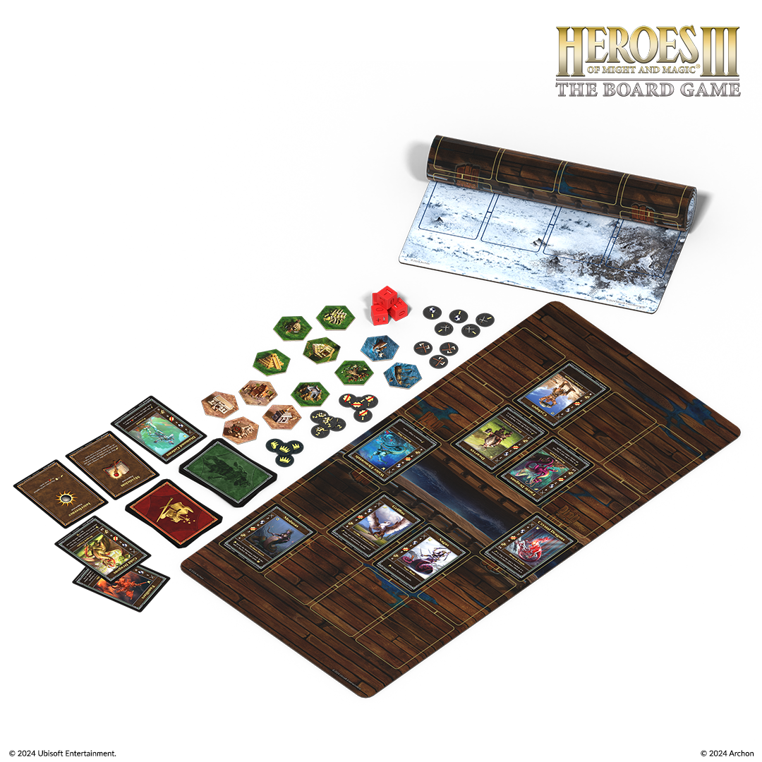 Heroes of Might and Magic 3 The Board Game Naval Battles Expansion družabna igra vsebina