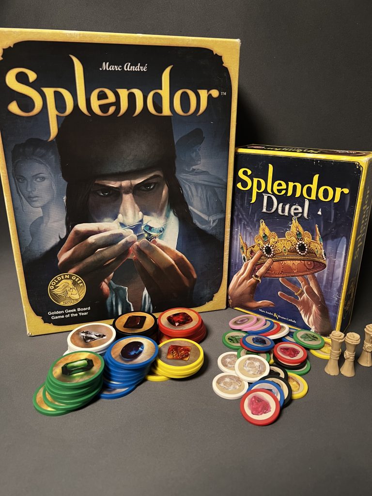 Splendor in Splendor duel družabni igri