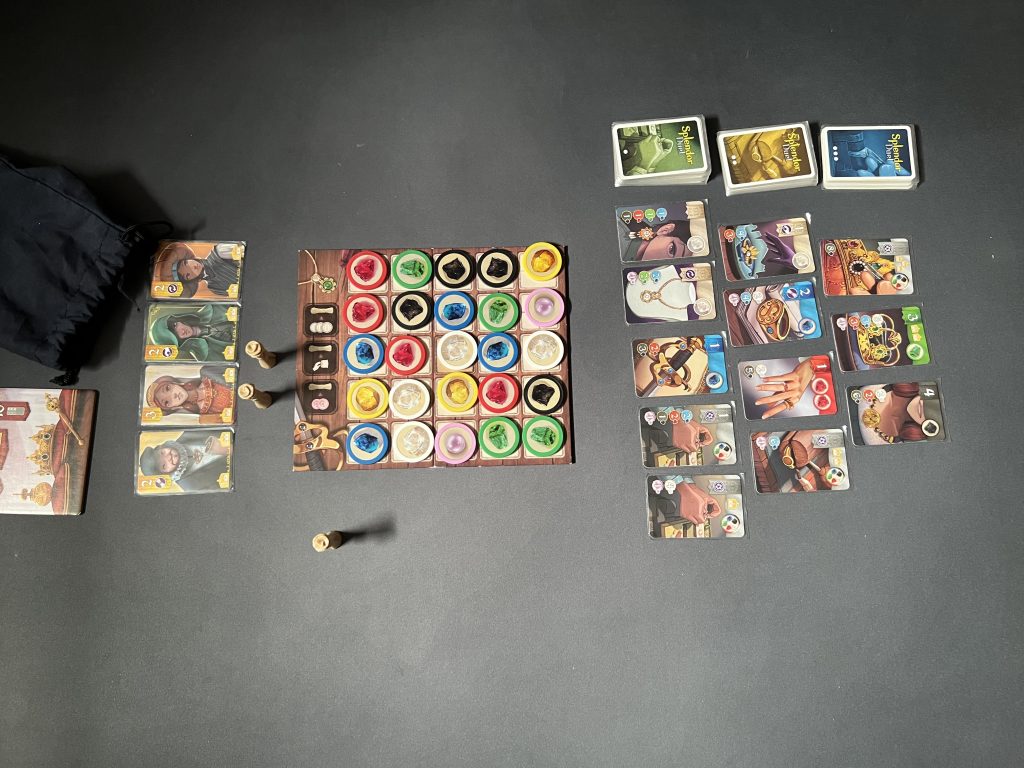 Spledor Duel družabna igra postavitev