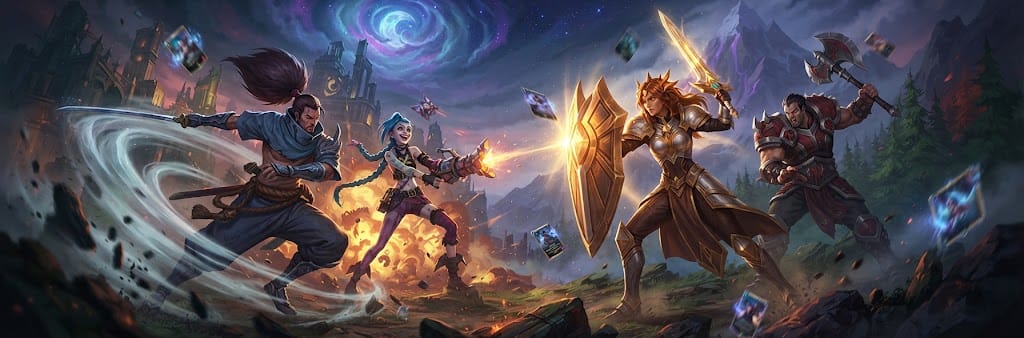 League of Legends: Riftbound družabne igre