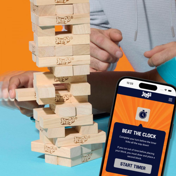 Jenga družabna igra aplikacija