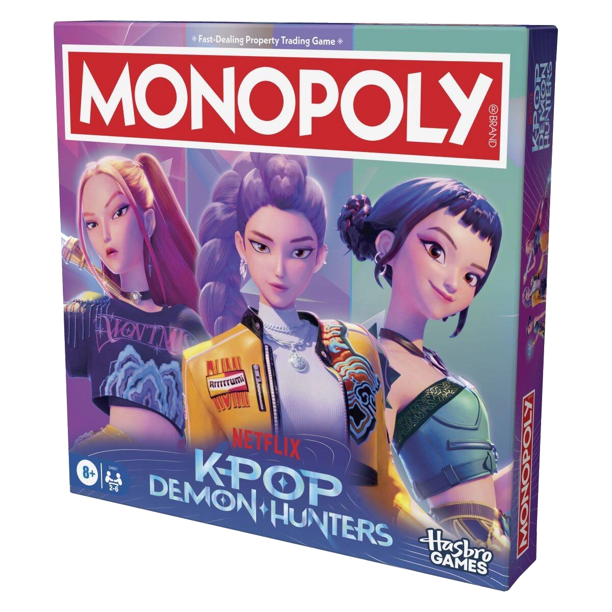 Monopoly KPop Demon Hunters družabna igra