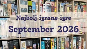 Najbolj igrane igre september 2026