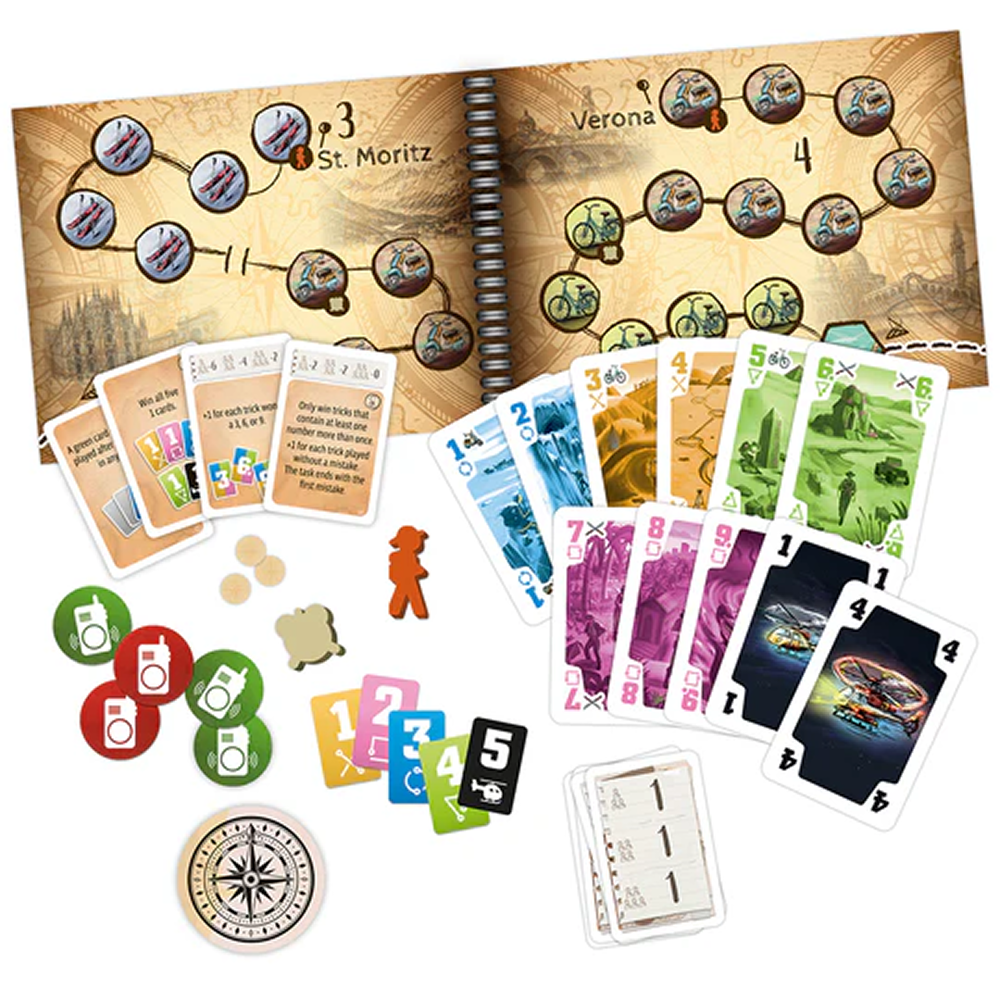 The Crew Journey to the Ends of the Earth družabna igra vsebina